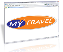 MyTravel | Kunden fik: Grafisk design, Grafisk design til pr�sentation over for aktion�re, Powerpoint pr�sentation, Design, Grafik.