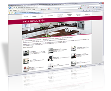SkabPluz+ | Kunden fik: CMS l�sning, Design, Webdesign, Programmering, Javascript, XHTML og CSS design.